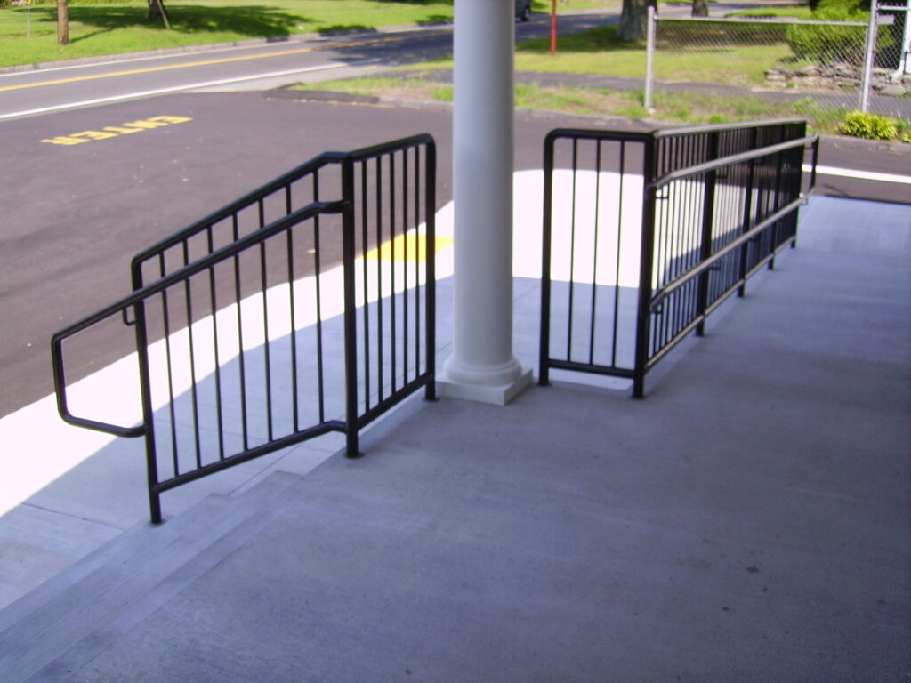 Close Up of Railings